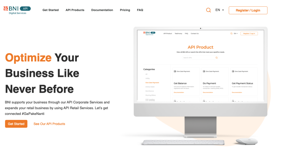 BNI Digital Services (2022) DevPortal Awards